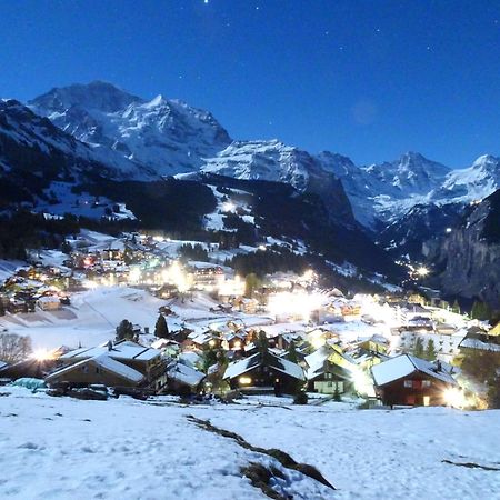 Chalet Alpina Gyger Wengen Exteriér fotografie