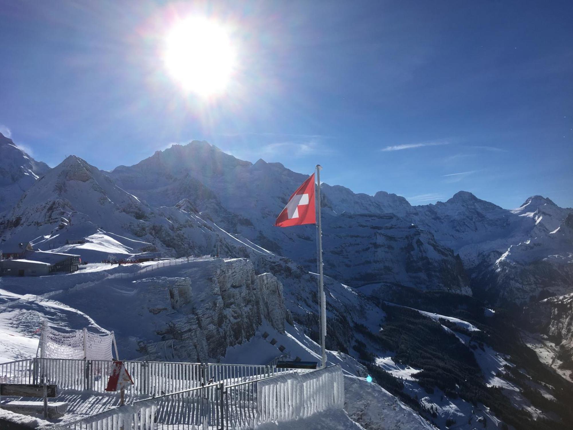 Chalet Alpina Gyger Wengen Exteriér fotografie