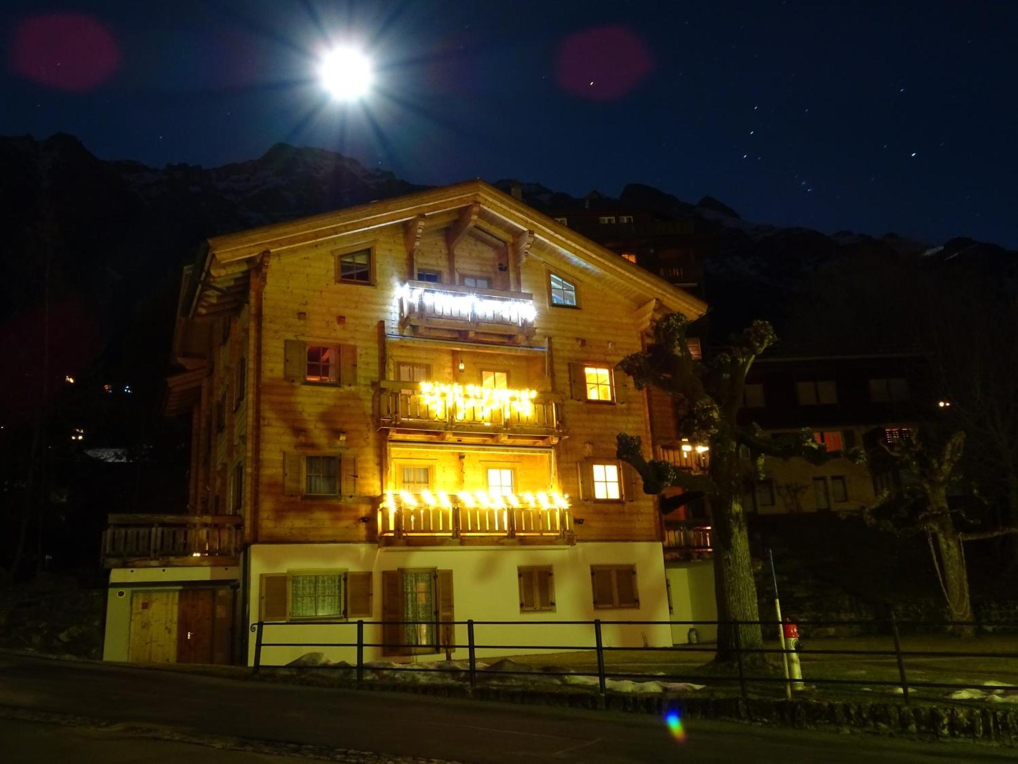 Chalet Alpina Gyger Wengen Exteriér fotografie