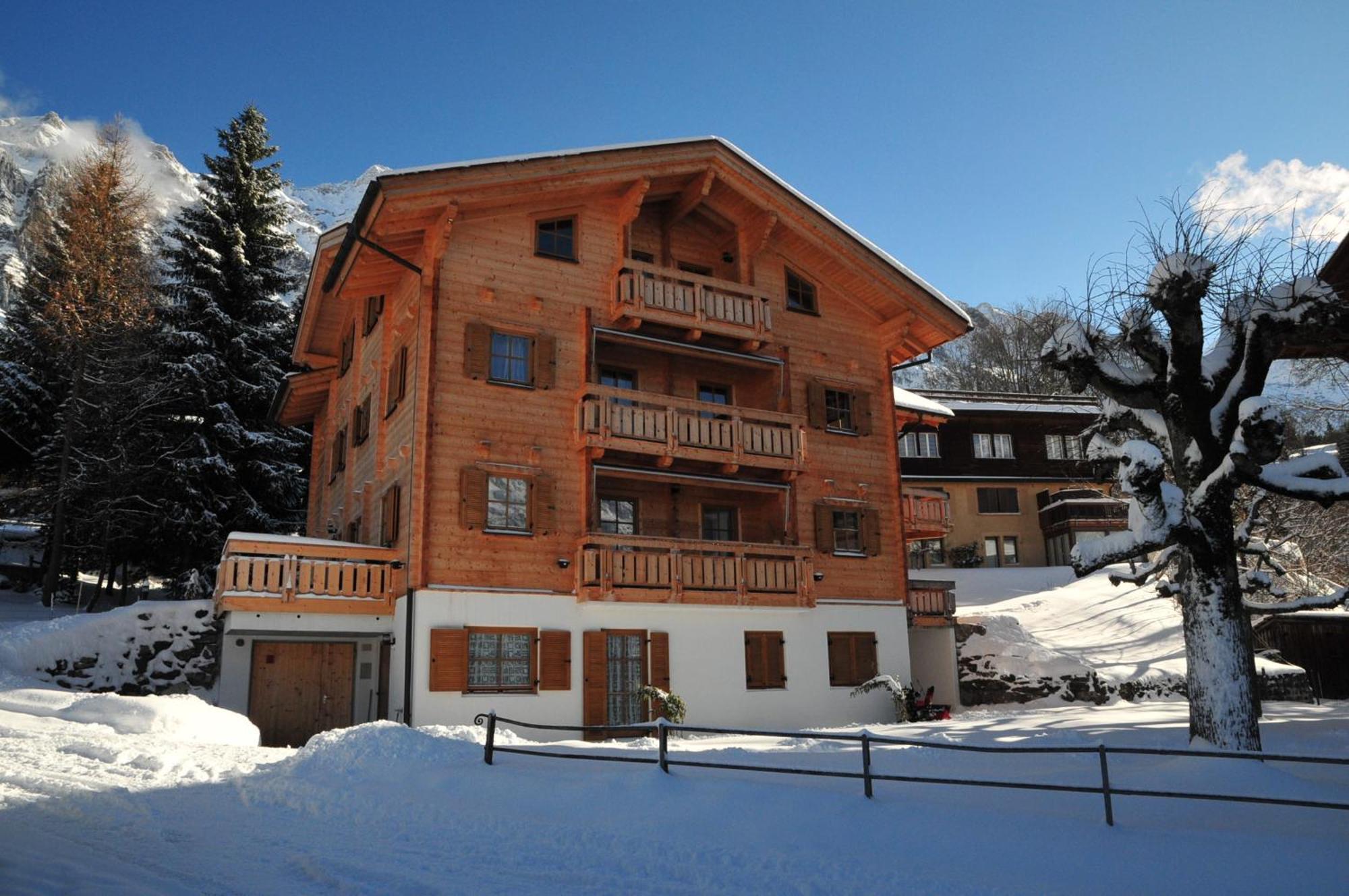 Chalet Alpina Gyger Wengen Exteriér fotografie