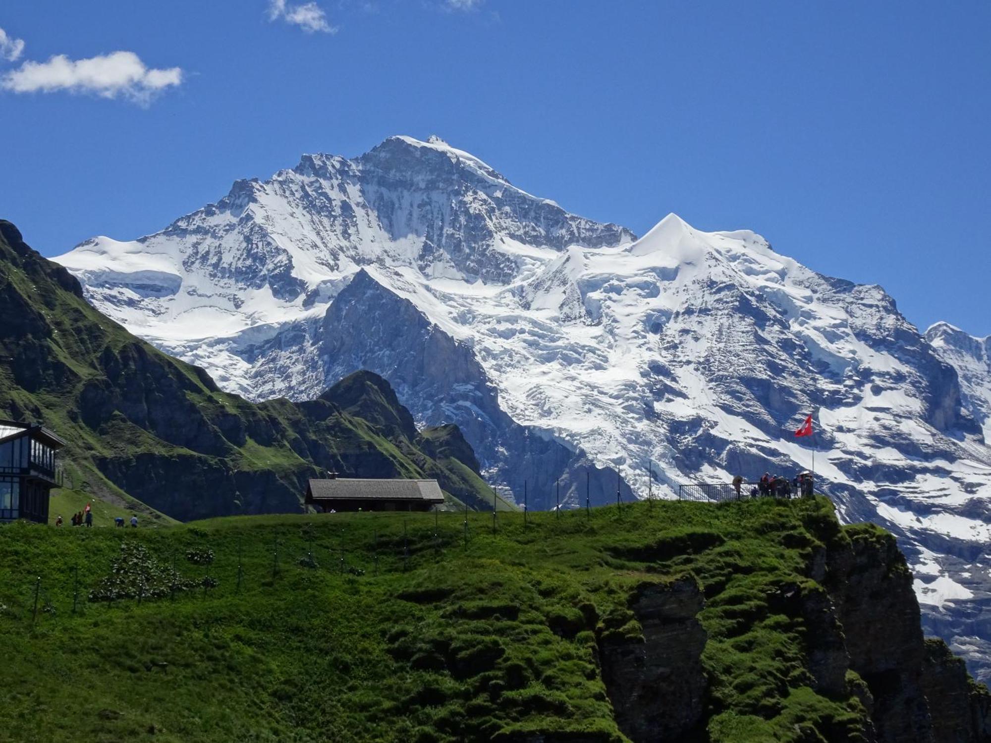 Chalet Alpina Gyger Wengen Exteriér fotografie