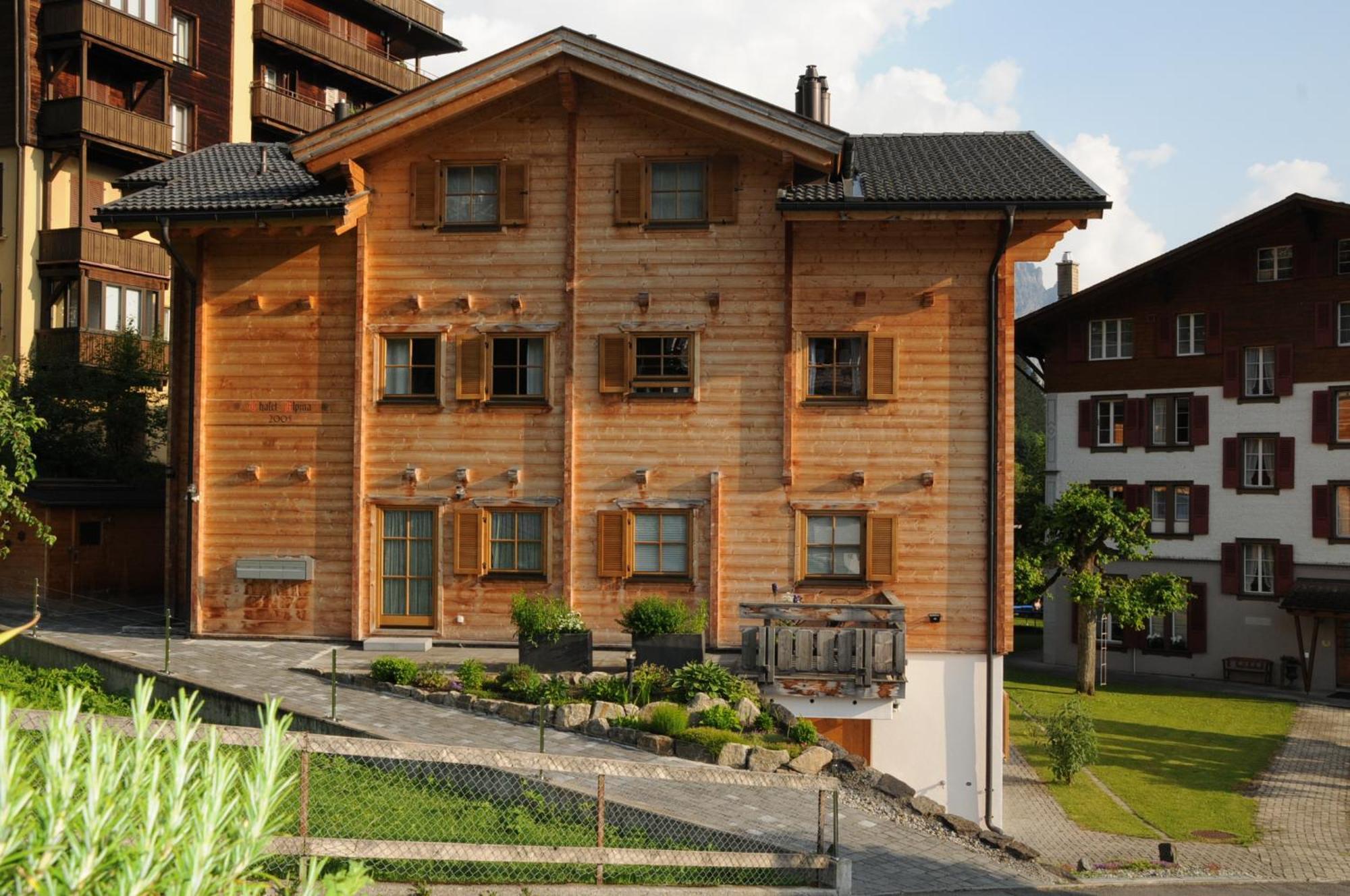 Chalet Alpina Gyger Wengen Exteriér fotografie