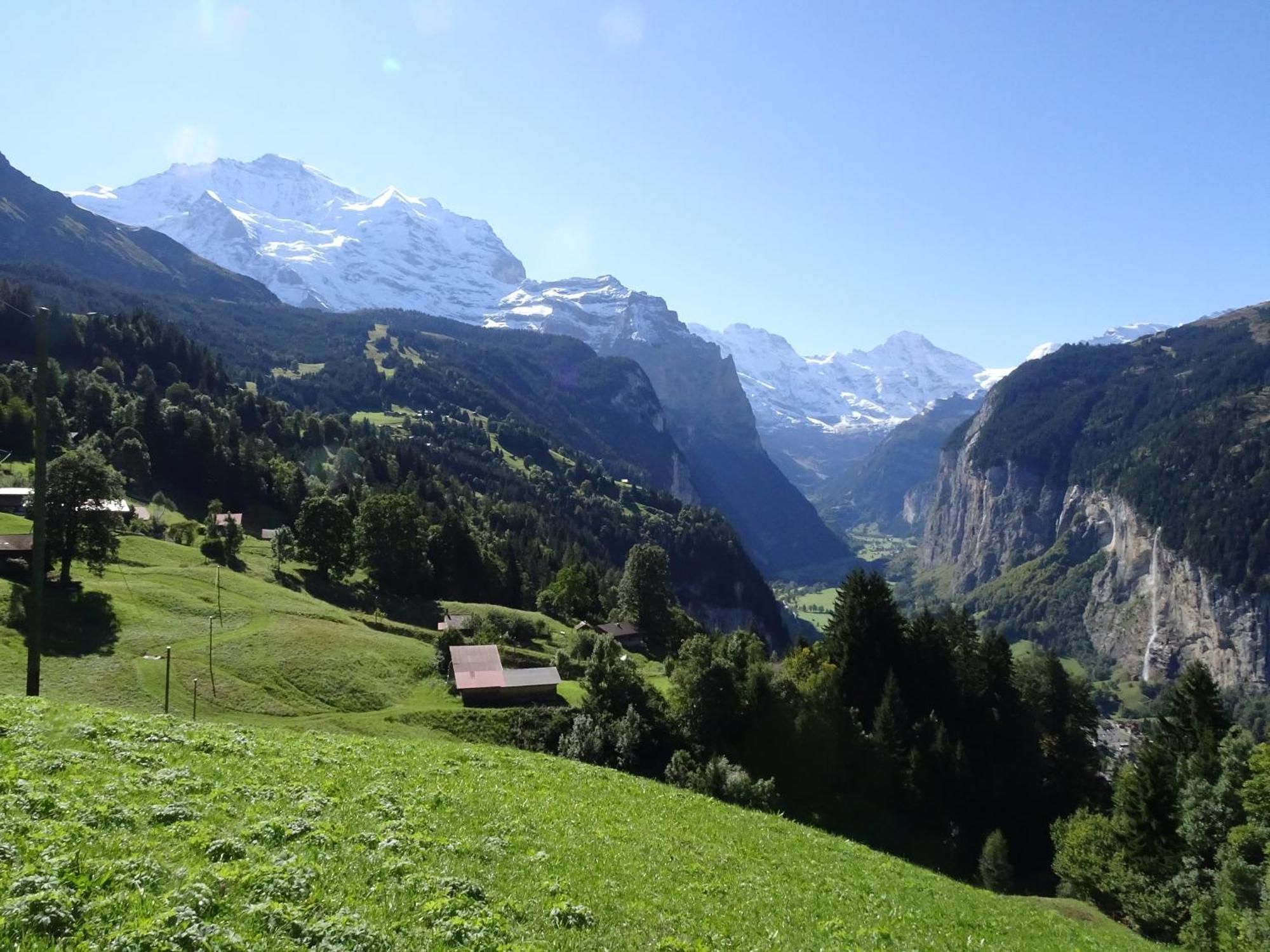 Chalet Alpina Gyger Wengen Exteriér fotografie